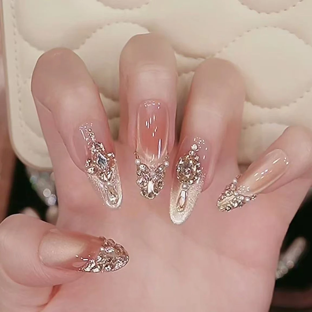 【维纳斯金纱】纯手工穿戴甲10片装