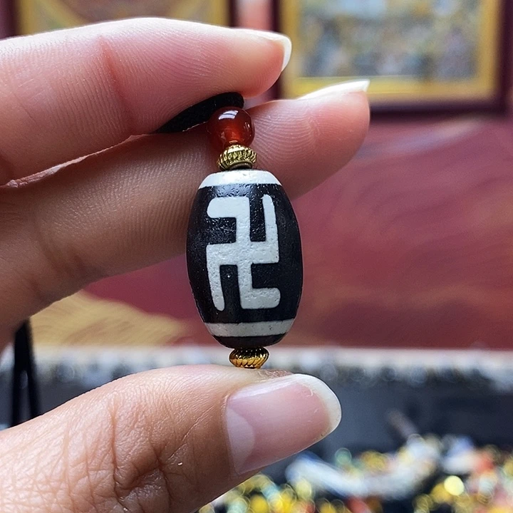 玛瑙/玉髓合金颈饰