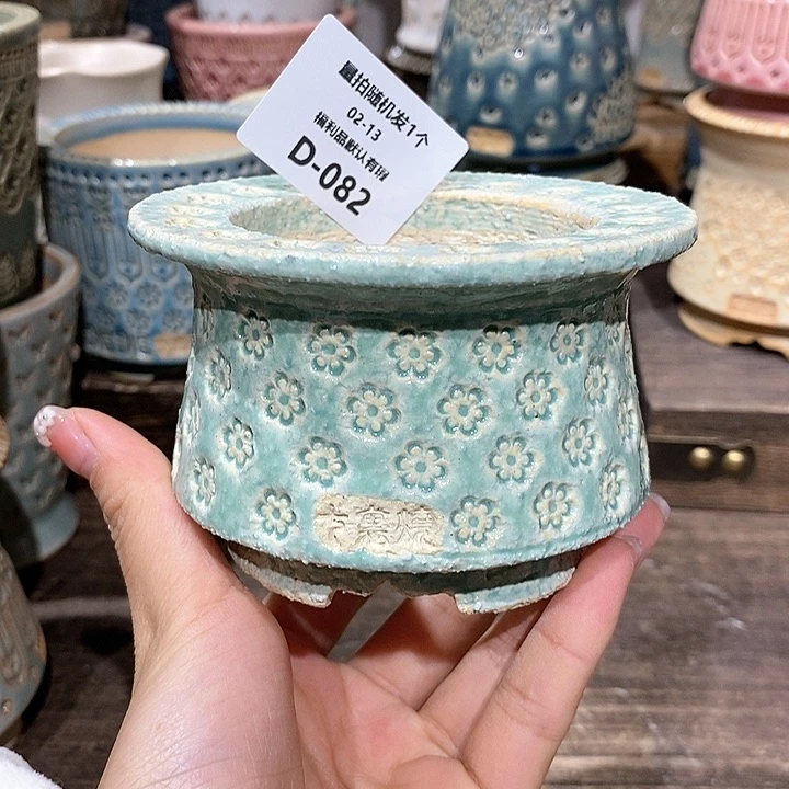 七里烧花盆2-13-082口径6原****啊