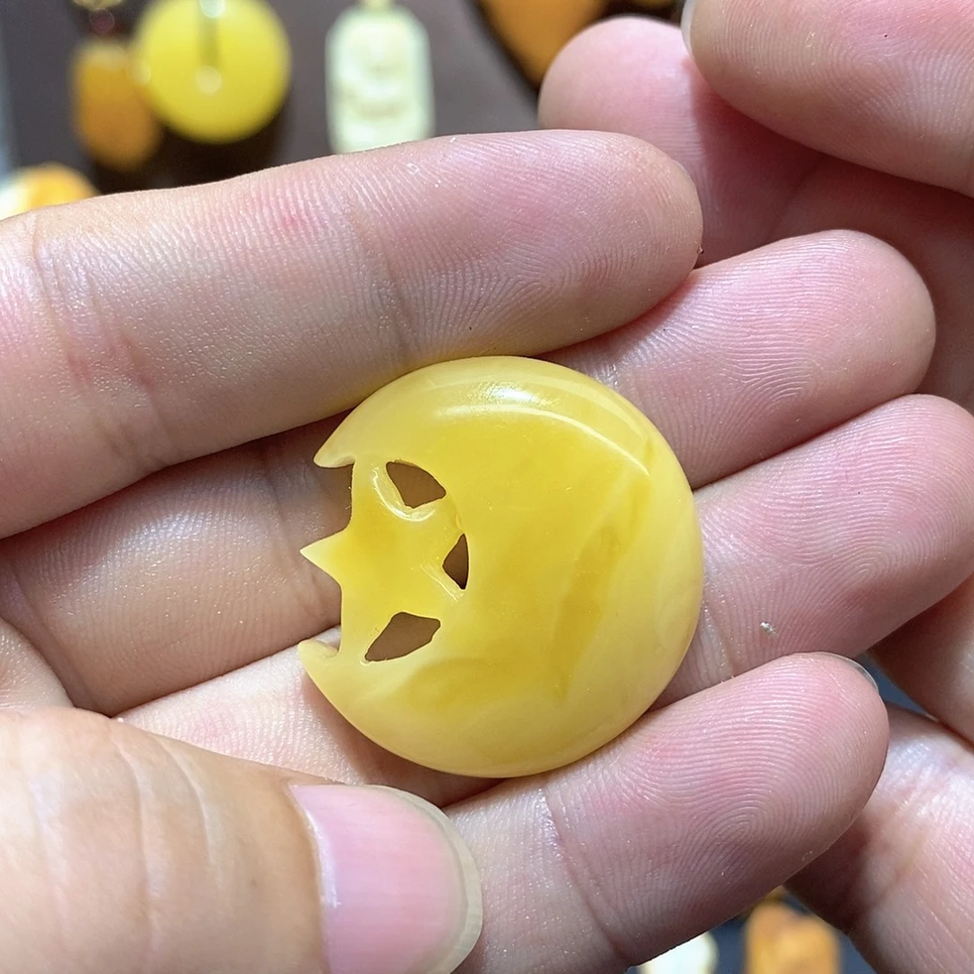 定制琥珀蜜蜡原石定制