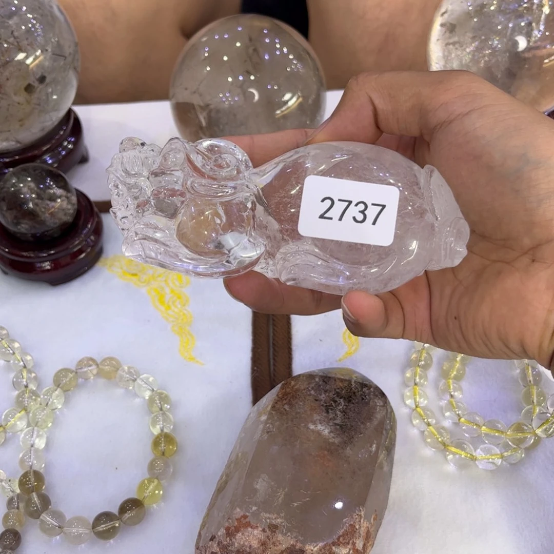 【闪购商品】水晶珠宝半成品未镶嵌一**宿