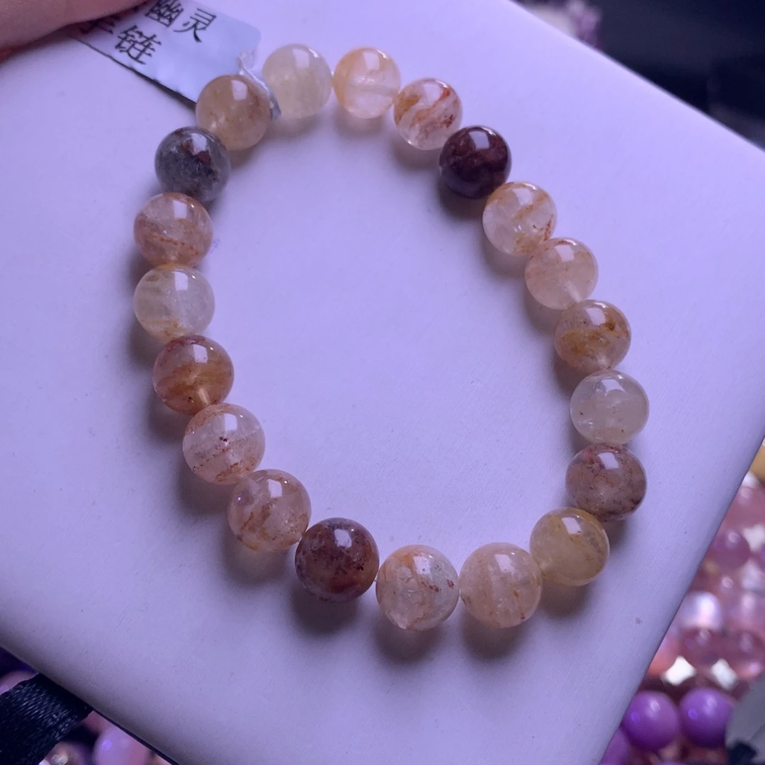 未镶嵌水晶手链千层幽灵9m