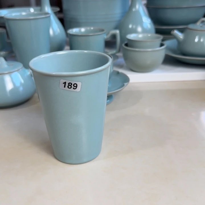 给***灯摆件原矿釉可乐杯