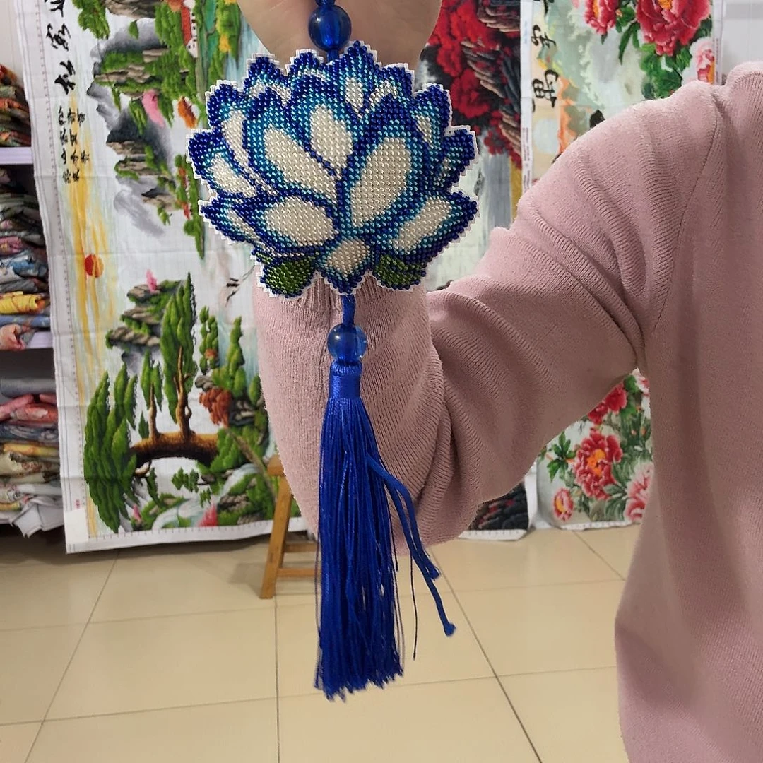 棉十字绣成品出售