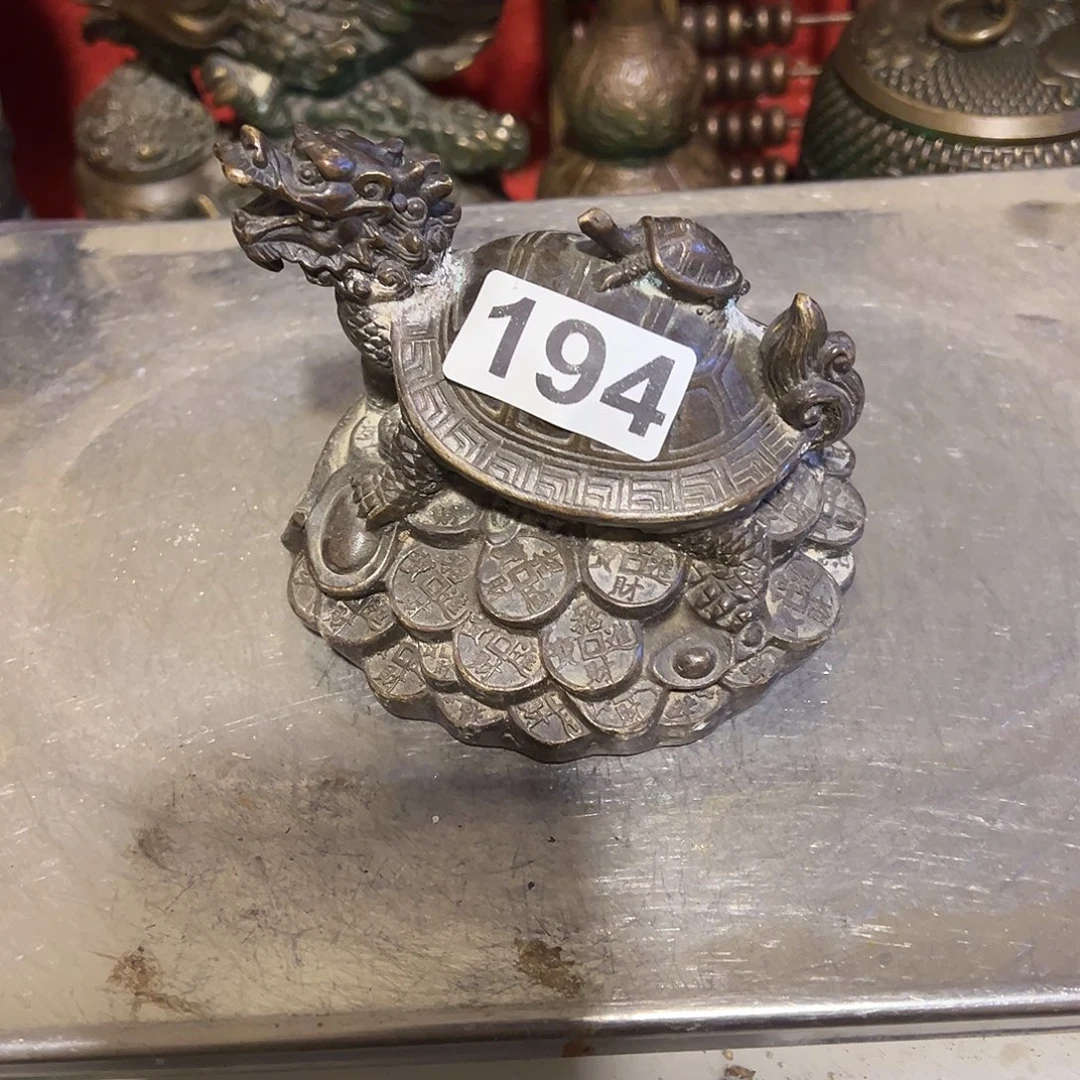 黄铜摆件，文房摆件