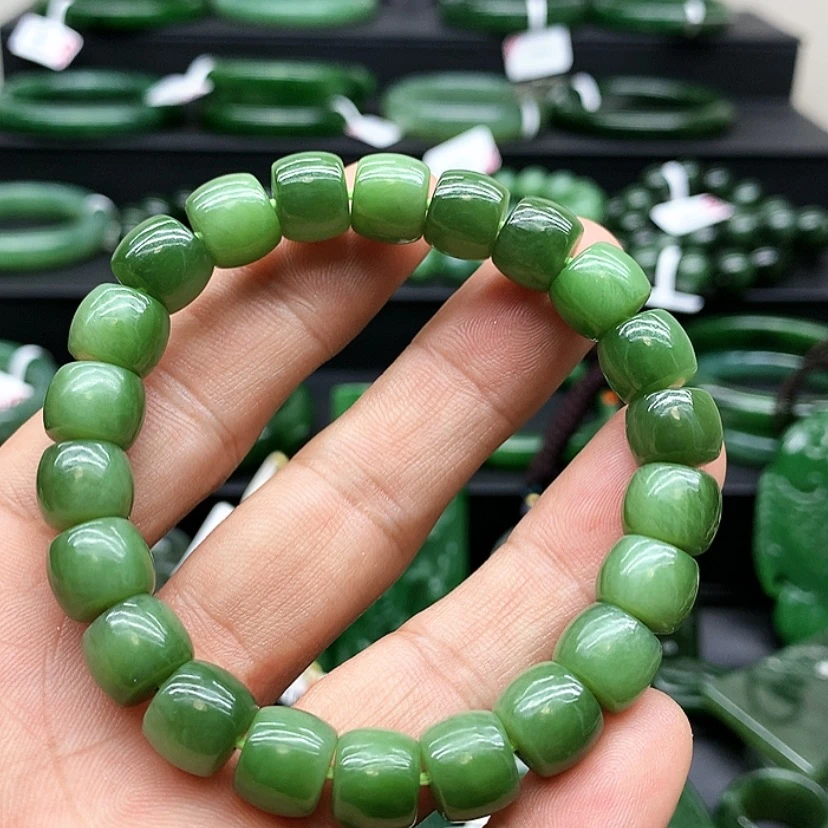 【闪购商品】和田玉（碧玉）手链未镶嵌