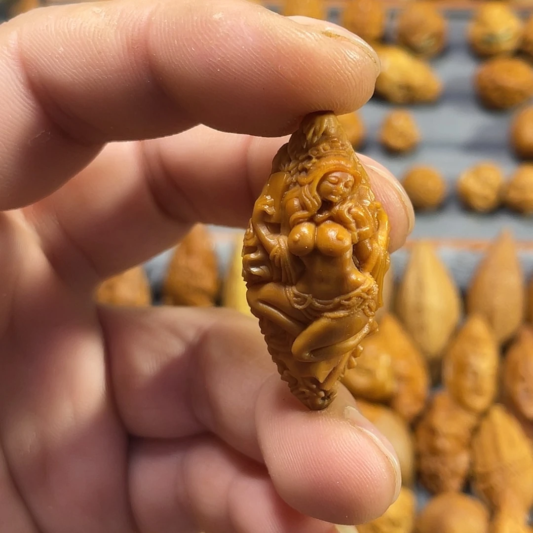 橄榄核手串/手链风景美女752