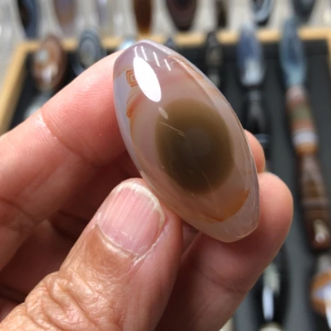 玛瑙/玉髓未镶嵌吊坠(不含链)