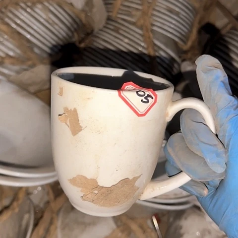 瓷片国营厂库存微瑕105