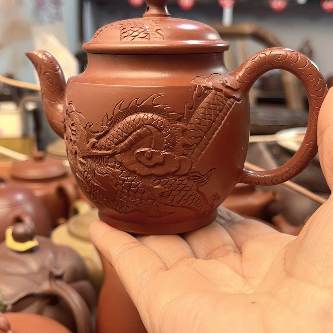 茶壶紫砂全手工制作