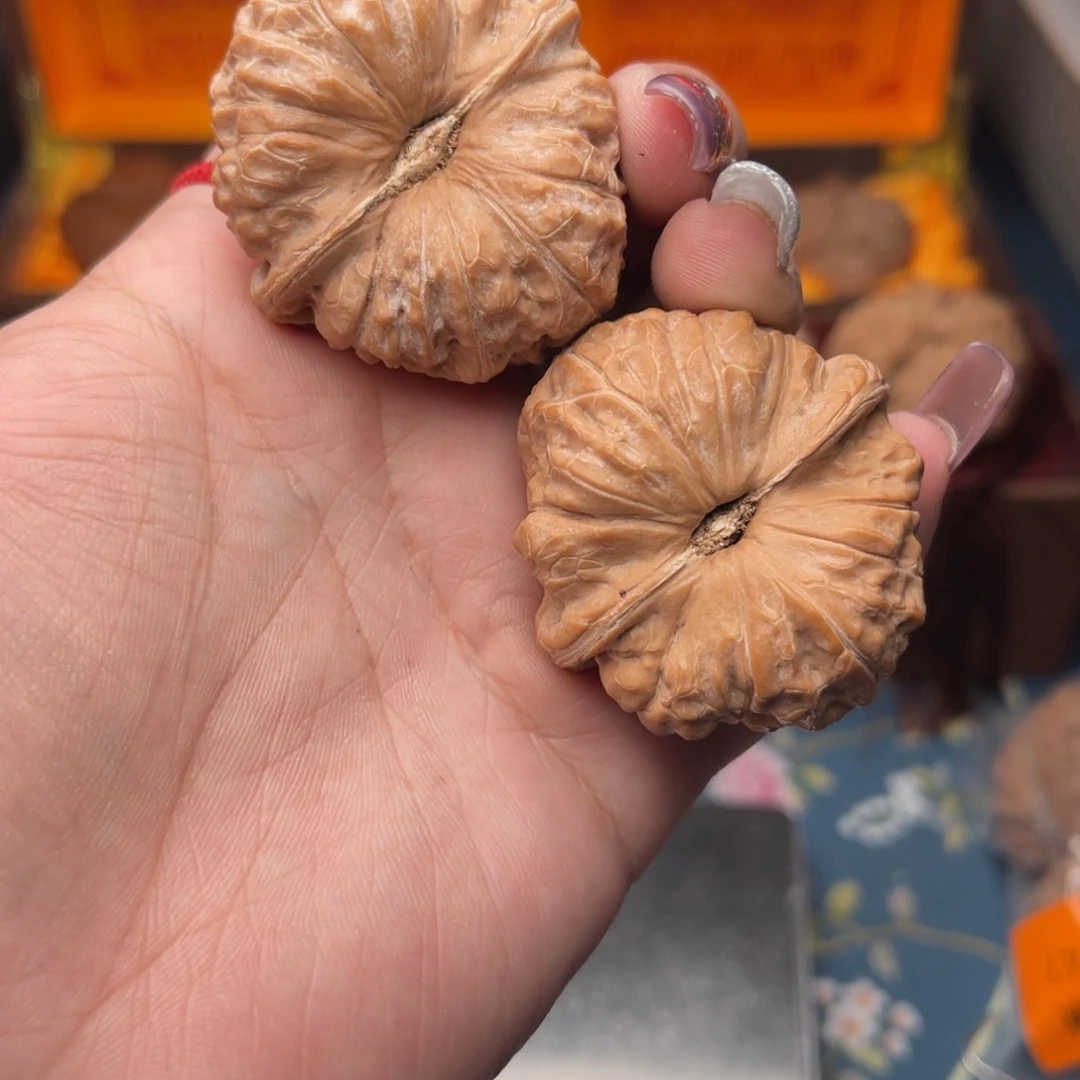 文玩核桃把件叫****猫南瓜墩43