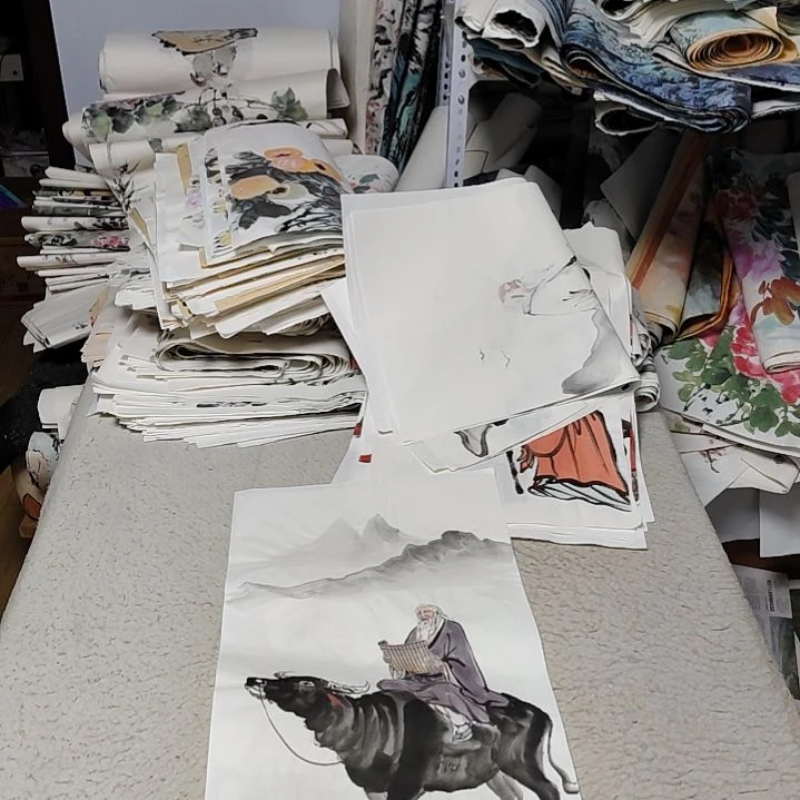 A***吃国画落款后台备注