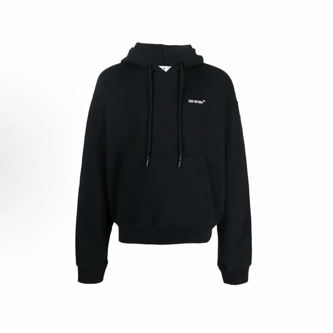 OFF White ow 背后立体箭头印花帽衫