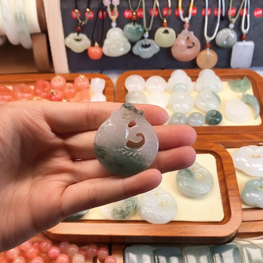 石英质玉未镶嵌颈饰独****9