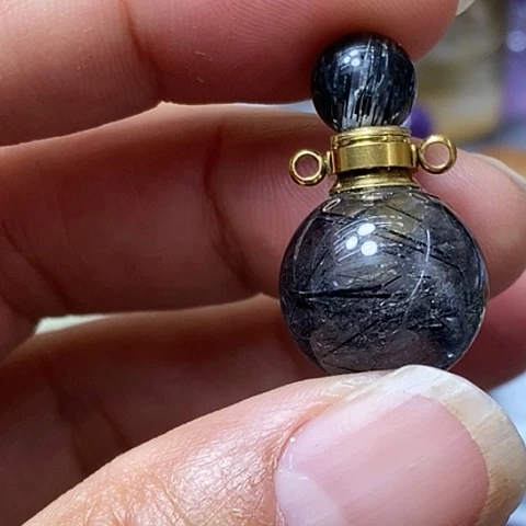 水晶珠宝半成品未镶嵌浅***然水晶