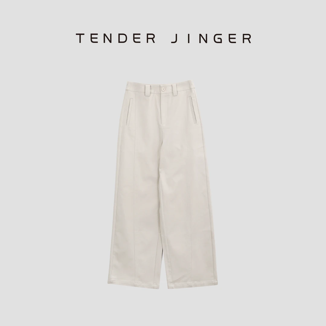 Tender Jinger｜极简松弛复古休闲裤T53HAI30822