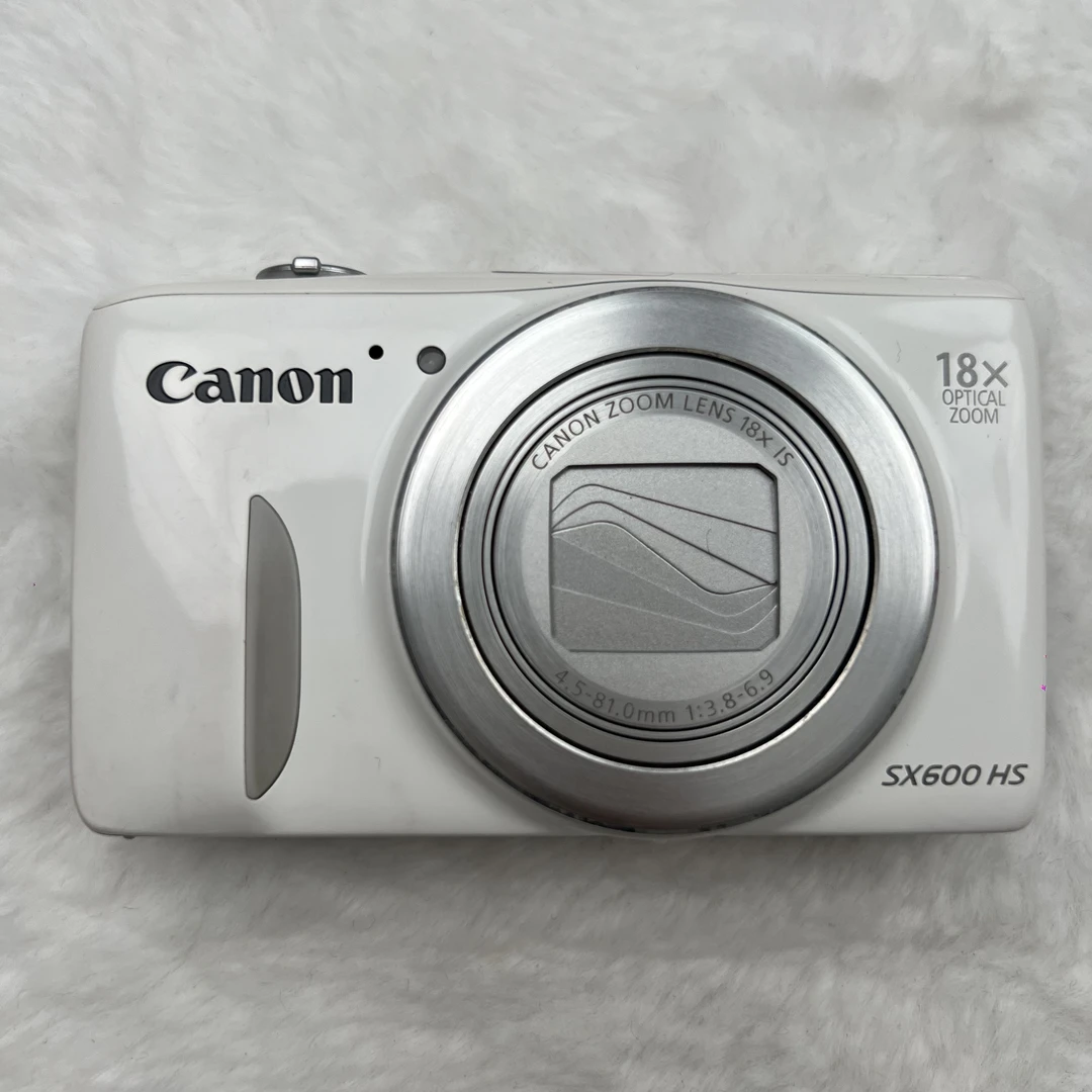 95新 Canon/佳能 SX600hs白色特价1600w像素18倍光变可拍演唱会