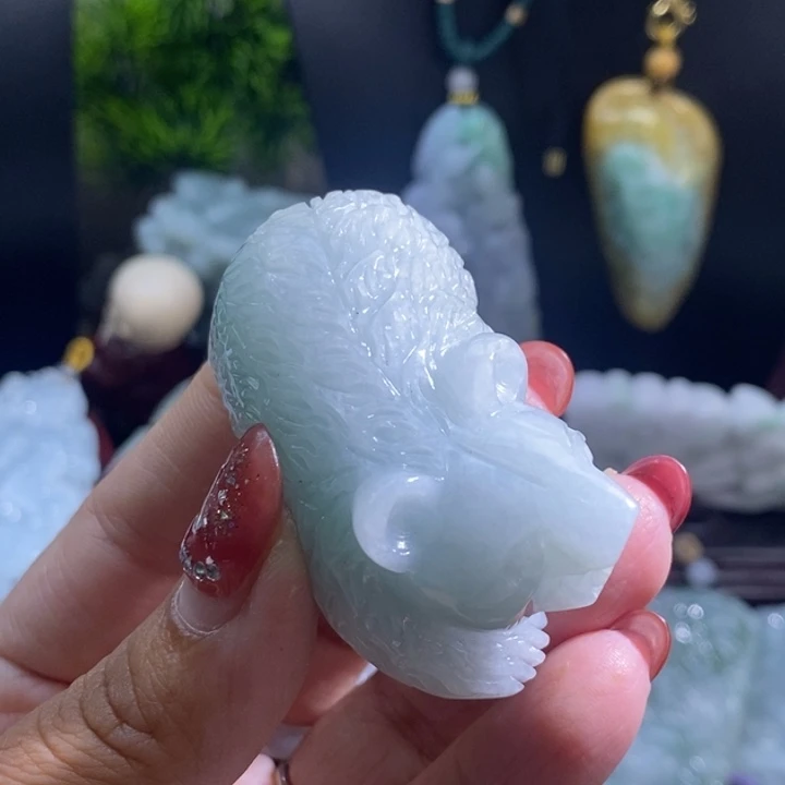 【闪购商品】颈饰未镶嵌翡翠熊