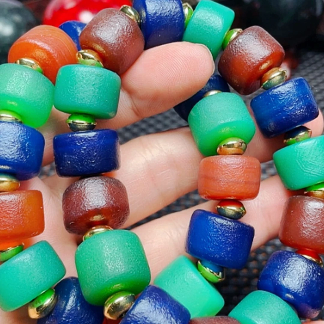 【闪购商品】未镶嵌颈饰玛瑙/玉髓龙血珠15