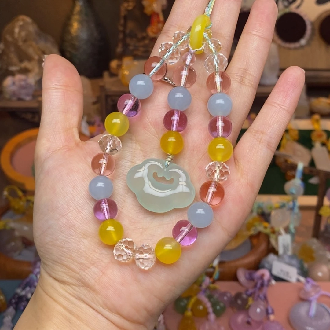 玛瑙/玉髓未镶嵌车挂