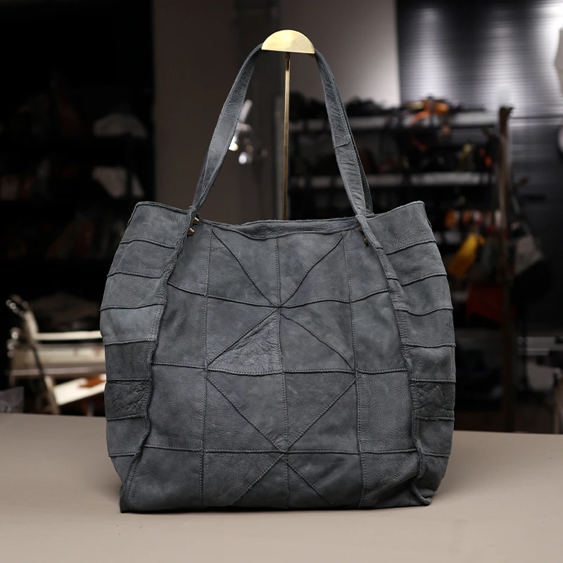 INGAIR硬野原创拼接托特38*39