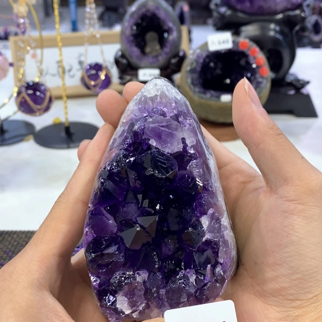 未镶嵌紫晶大型摆件（非配饰）
