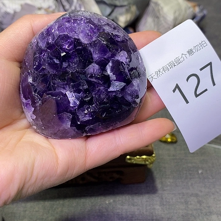 未镶嵌珠宝半成品紫晶