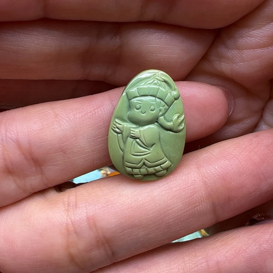 绿松石未镶嵌颈饰配件