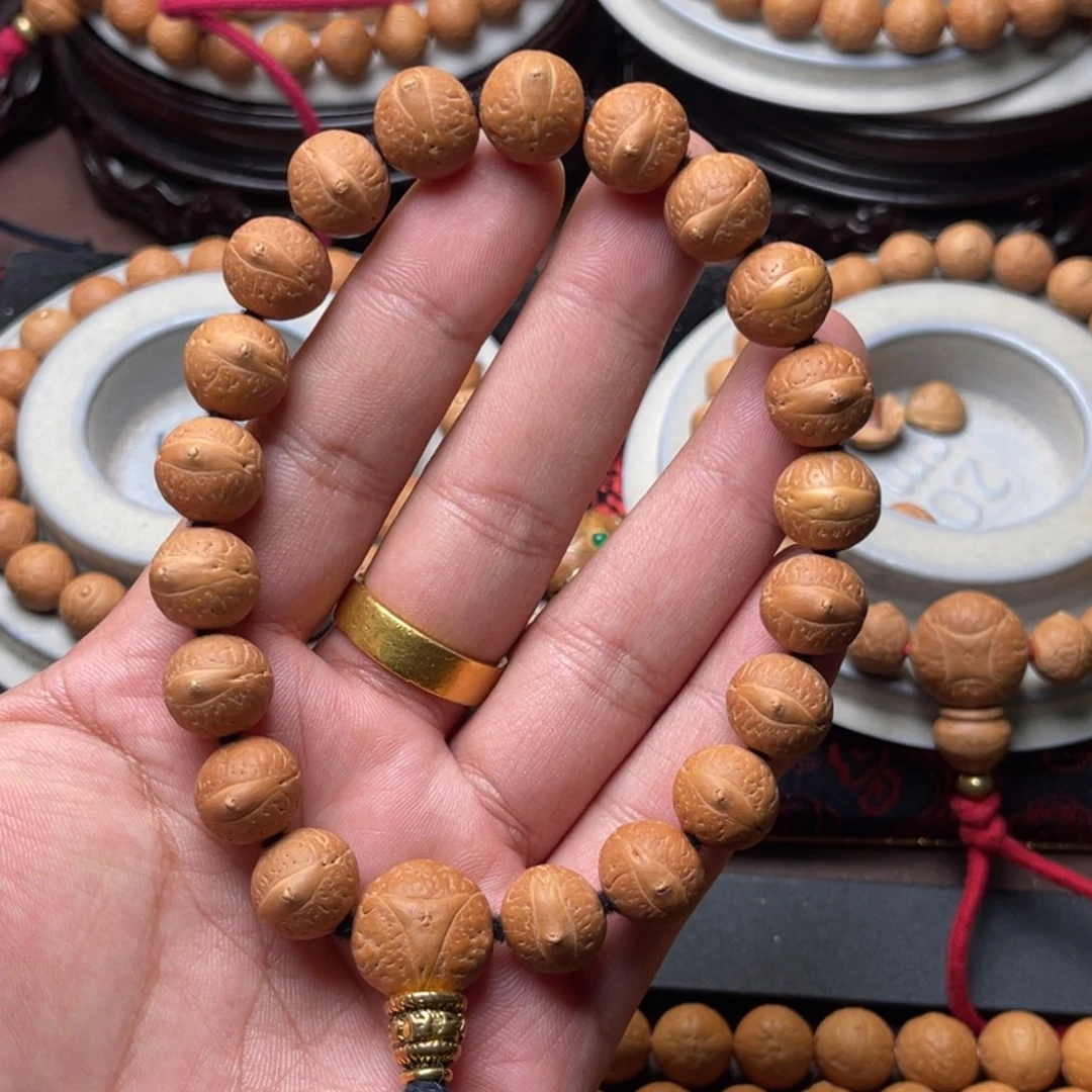 手串凤眼菩提12.5单仓铁籽货头飞碟