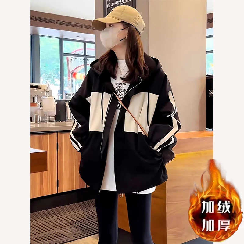 2025秋冬超保暖短外套女冬季高级感宽松中长夹克上衣