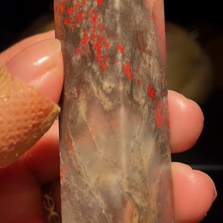笙****）昌化鸡血石印章印章
