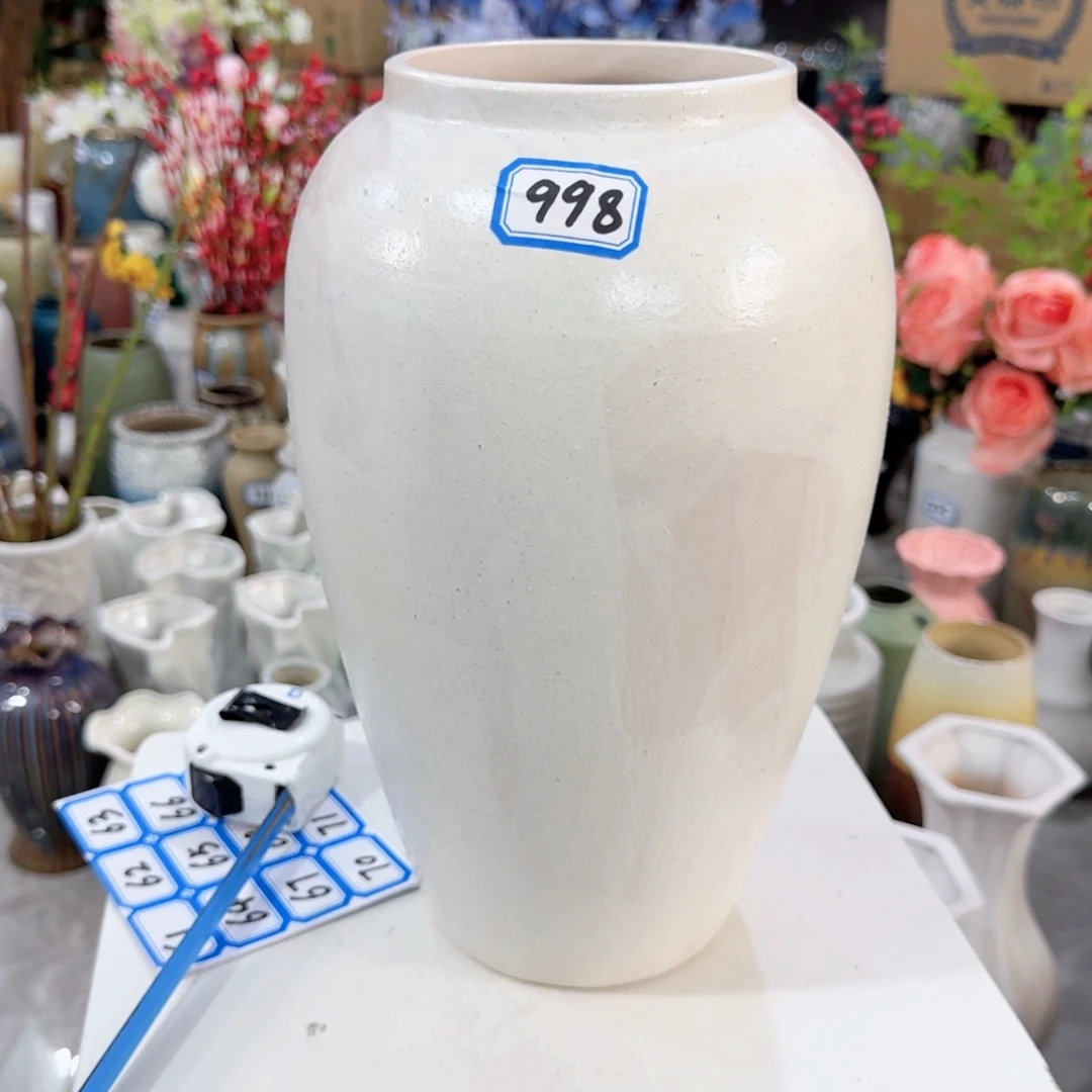 麦***曲998号陶瓷高29厘米微瑕一个