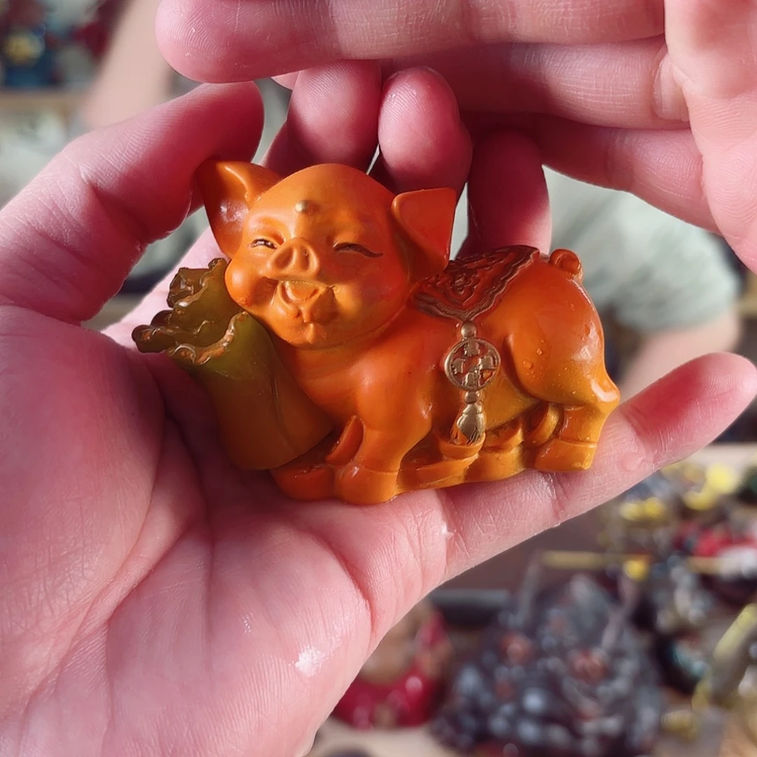 紫砂茶宠紫陶树脂茶宠摆件