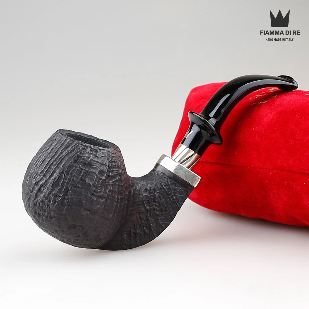 玲珑烟斗行意大利Fiamma Di Re火焰王手工石楠木烟斗男礼物自由式