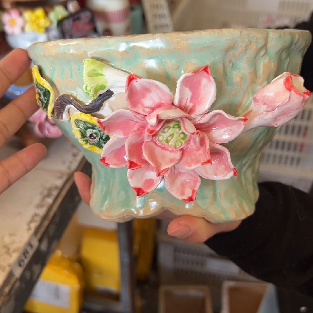 花盆，拍满20发货，退款拉黑