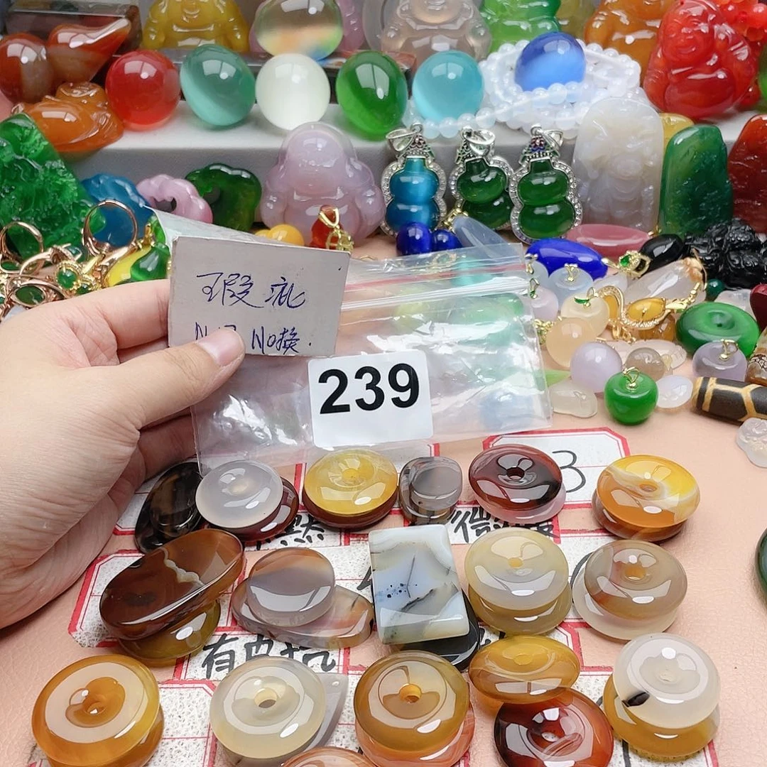 合金颈饰玛瑙/玉髓总****风