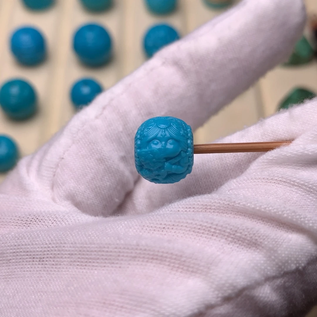 绿松石未镶嵌绿松石扎基11.7