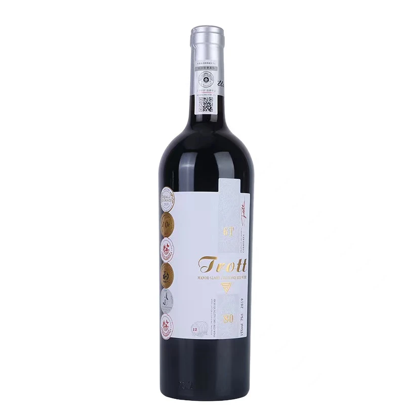 双支装特洛特庄园红酒荣耀金爵干红葡萄酒750ml*2