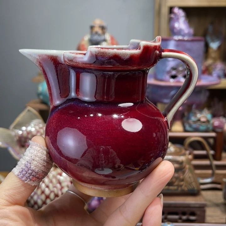 钧瓷美器钧瓷美物僧帽公道