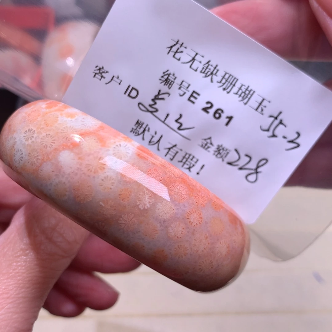 硅化玉颈饰未镶嵌美*