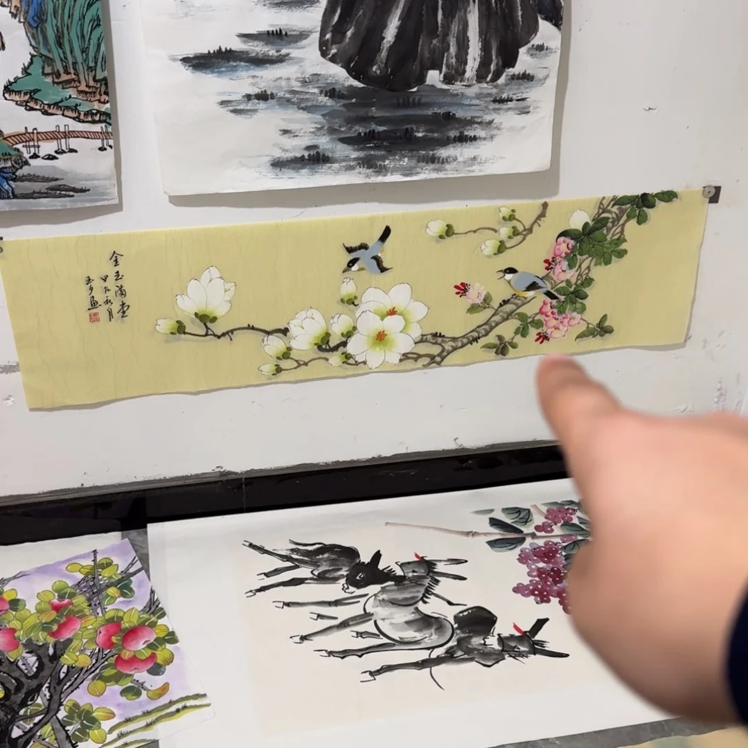 国画晓彤美术馆直播间