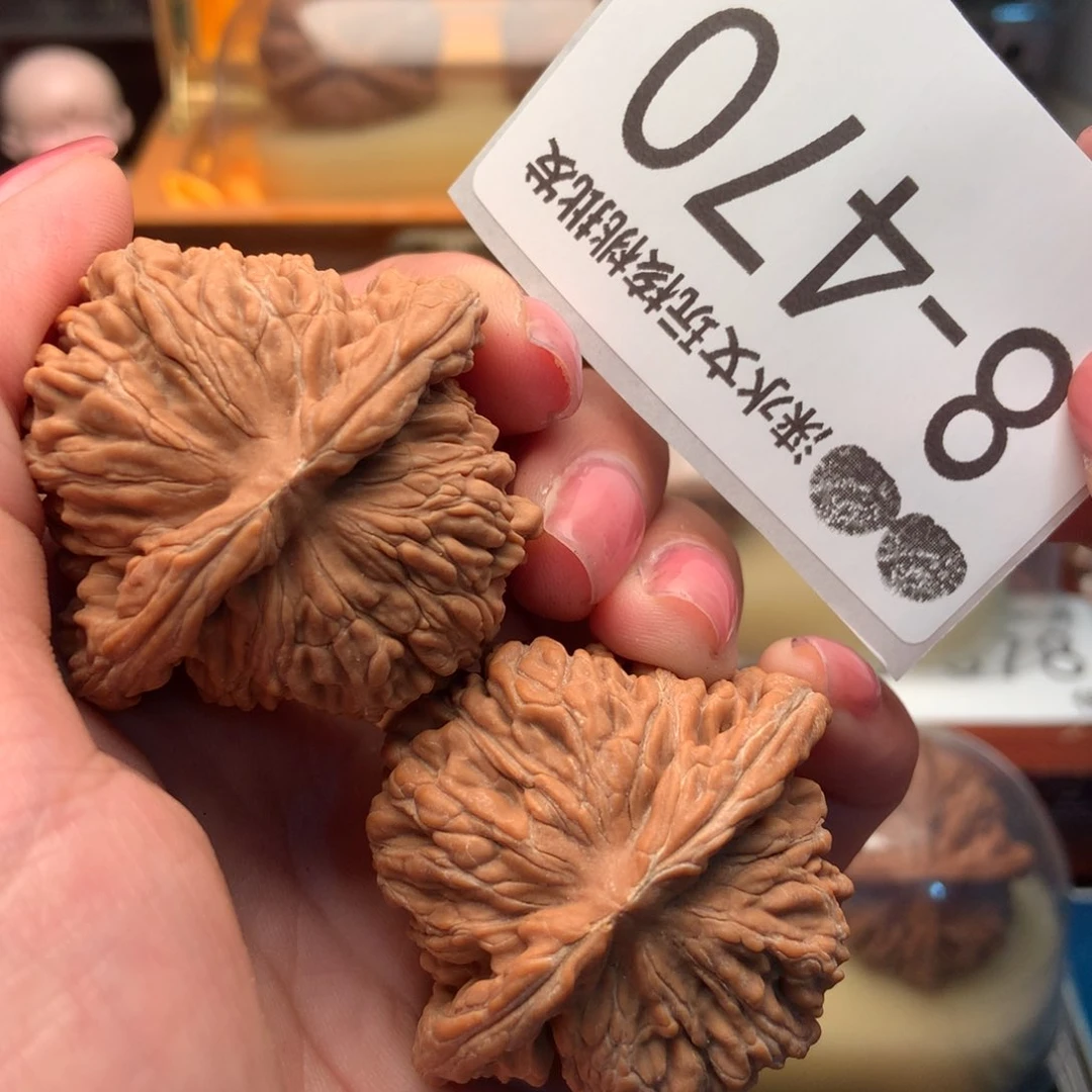 文玩核桃把件44四座楼