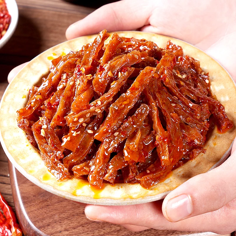 三阳街老长沙魔芋干香辣麻辣味馋嘴宝藏零食晚上熬夜追剧解馋食品