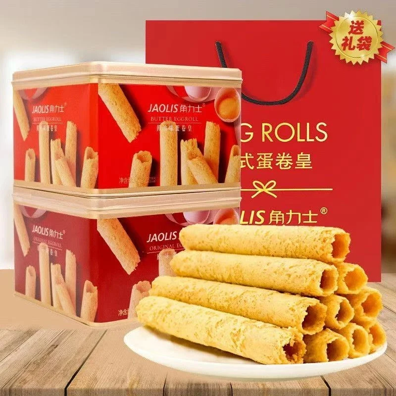 香港角力士原味蛋卷零食鸡蛋酥脆鸡蛋卷蛋卷蛋酥卷蛋卷零食蛋卷酥