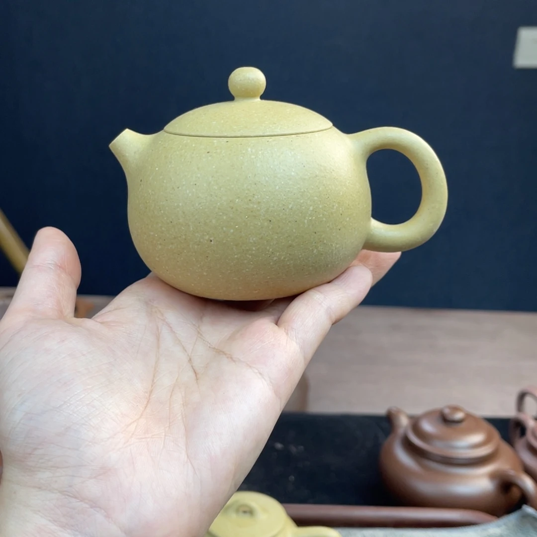 紫砂茶壶全手工本绿西施200cc