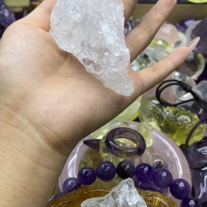 水晶珠宝半成品未镶嵌