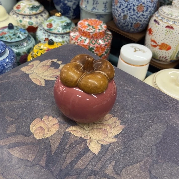 高端陶瓷茶叶密封罐
