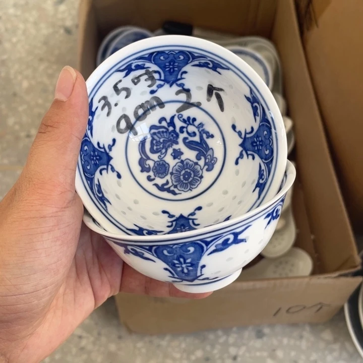 摆件肆**5景德镇高温细白瓷餐具