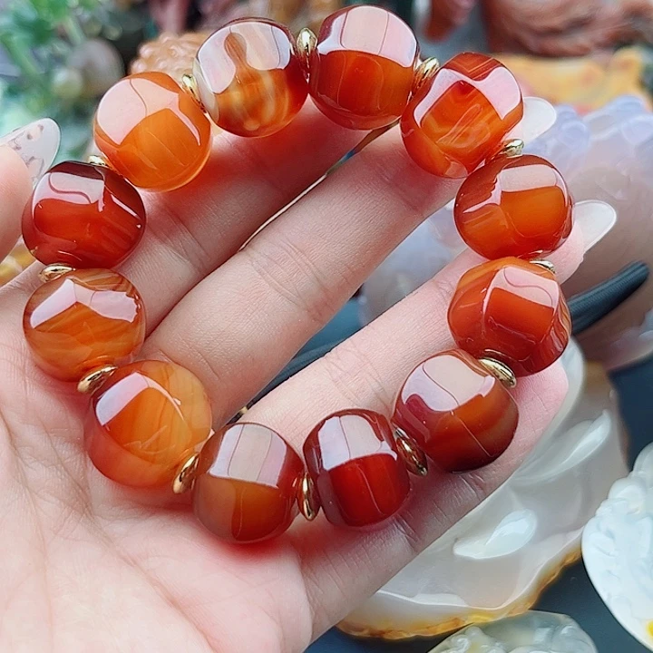 惠***新手饰玛瑙未镶嵌吊坠