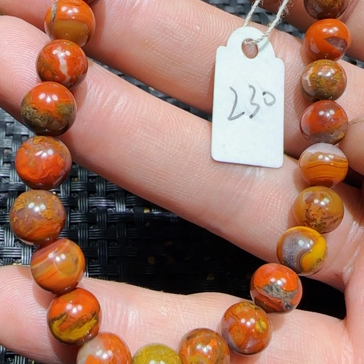 曳***河玛瑙/玉髓未镶嵌吊坠